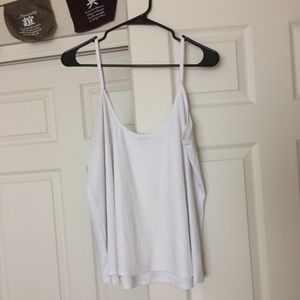 Zara white flowy tank top